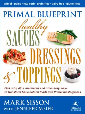 cover image of Primal Blueprint Healthy Sauces, Dressings and Toppings